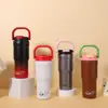 Nova Caneca Térmica Portátil de Aço Inoxidável 316 Copo Portátil de Alta Qualidade Ice Buster Grande Capacidade com Canudo Duplo para Bebida Porta-Copos