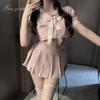 Xianyi Lencería Sexy Coqueteo Estudiante Cosplay No Necesita Quitarse Puro Deseo Tentación Estilo Escolar Juego de Rol Uniforme Conjunto 536