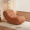 Silla Lunar que se puede usar para acostarse y dormir, Sofá Perezoso, Silla para Dormir, Mecedora para Balcón de Sala de Estar, Sillón Reclinable, Silla para Siesta, Silla de Ocio para Dormitorio