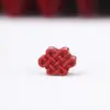 Cinnabar de Alto Teor Pingente de Segurança Palavra Fu Contas Acessórios DIY Estilo Étnico Joias Pulseira Colar Chaveiro Atacado