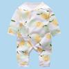 Ropa para Recién Nacido 0-3 Meses Primavera y Otoño Bebé Recién Nacido 6 Ropa de Mariposa Ropa de Monje Fina Mameluco para Bebé Algodón Puro