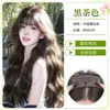 Postizo Invisible para Volumen Natural del Cabello, Oculta el Cabello Gris, Postizo de Rizos Huevo Estilo Coreano