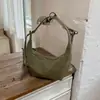Bolso de mano de hombro para mujer de alta gama, elegante, de moda transfronteriza, 2026 otoño, casual, tipo bolsa de albóndiga para el trabajo y los desplazamientos
