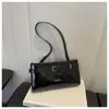 Bolso cruzado de un solo hombro para mujer, estilo nuevo, primavera y verano, nicho, gran capacidad, bolso de axila, elegante, simple, casual, bolso de mano, de un solo hombro