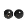 Manija de baquelita bola bola de plástico palanca de operación cabeza de bola manija núcleo de cobre rojo núcleo de hierro negro eléctrico madera bola M4M8-M16