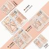 En stock Cortaúñas de acero inoxidable en oro rosa, juego de 23 piezas para manicura y pedicura, tijeras para piel muerta.