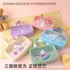 Esencial de Viaje Impermeable Portátil Translúcido Bolsa de Cosméticos Sanrio Auténtico Autorizado Perro de Orejas Grandes Bolsa Grande de Viaje