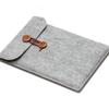 Bolsa de fieltro de gran capacidad para ordenador, moderna y sencilla, para guardar iPad y tableta, con funda protectora interior de fieltro.