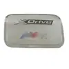 Adecuado para 22 BMW X3 tapa de combustible lentejuelas 18 nuevo x3 tapa exterior modificada pegatina decorativa para tapa de combustible Modificación de etiqueta de estéreo