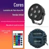 6W Mini Stage Para Lâmpada DMX512 Lâmpada de Projeção de Desempenho Cor Completa Para Lâmpada KTV Lâmpada de Atmosfera Lâmpada de Efeito de Casamento