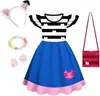 Nuevo Vestido de Fantasía de Princesa Amazona para Niña Vestido de Princesa con Manga Fruncida Ropa vestido Vestido de Princesa para Niños