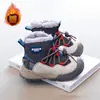 Botas de Nieve para Niños, Zapatos de Nieve Impermeables para Niñas, Zapatos Deportivos de Invierno para Niños con Forro de Felpa 2025 Otoño e Invierno, Zapatos de Algodón Engrosados