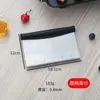 Pala de Teppanyaki para Hornear Transfronteriza con Mango de Goma Pala para Pastel Acero Inoxidable Pala para Bistec Pala Estilo Japonés Pala para Tortitas Barbacoa