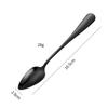 1010 aço inoxidável raspando colher com dentes frutas dragagem colher criativa de aço inoxidável comer bolo sobremesa colher