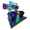 Máquina de juego arcade de monedas, equipo de parque de atracciones, simulador interactivo de rodar pelotas para dos jugadores, máquina de atracciones de experiencia deportiva