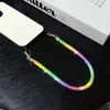 Cordón Corto de Diamantes Completos Cuerda de Muñeca de Lujo Incrustada con Diamantes Llave Identificación Cadena Anti-Pérdida Personalizada Nueva Cuerda de Mano para Exportación