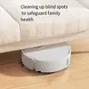 Aspirador de pó para entusiastas de casa inteligente, carregado por USB, com coleta de pó integrada, varredura inteligente e função de limpeza automática tudo-em-um.