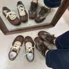 Zapatos de Entrenamiento Alemanes de Suela Plana con Bloques de Color para Mujer Zapatos de Mujer 2026 Nuevo Otoño Más Vendidos Zapatos Deportivos Casuales Estilo Retro Universitario Zapatos de Skate para Mujer