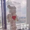 Caja de Exhibición Acrílica sin Adhesivo Hecha a Medida Alta Transparencia Bloques de Construcción de Figuras Juguetes Modelo Escena Callejera Caja de Almacenamiento Cubierta Antipolvo
