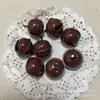 18MM tinta colorida palavra pet sino de abertura chaveiro DIY acessórios Sino de metal pendurado de Natal