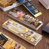 64 Peças de Marcadores de Livro Ziyu com Alto Valor Estético, Apresentando Designs de Peixinhos Fofos, Perfeitos para o Festival de Música Yueyue, como Cartões de Presente Colecionáveis