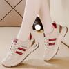Estilo Ins Casual y Cómodo para Correr Estilo Coreano Nuevos Zapatos Forrest Gump Zapatos Deportivos Casuales de Suela Gruesa para Mujer Zapatos de Madre Flats