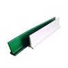 Faldón de PVC/PU guía deflector cinturón de elevación para escalada antideslizante banda transportadora verde tipo borde ondulado banda transportadora de línea de montaje