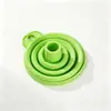 En Stock Embudo Plegable de Silicona Portátil Embudo de Cuello Largo Embudo Plegable de Silicona Embudo Pequeño Embudo para Vino Embudo para Aceite