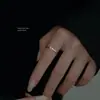 Anillo de Amor Apertura Hueca Diseño de Nicho Personalizado Lujo Ligero Sentido Avanzado Anillo para Dedo Índice para Novia en el Festival Tanabata