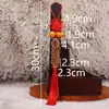 Calabaza de Madera de Durazno Nudo Chino Borla Puerta a Puerta Dinero de los Cinco Emperadores Borla de Cobre Accesorios para Coche Decoración Colgante Feng Shui para el Hogar