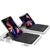 Novo Modelo Adequado para Capa de Teclado Bluetooth Magnético Touch para iPad Air 5 Teclado de Teclas Redondas Retro 10ª Geração Capa Protetora 12.9