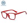 Dejiao S8082 m nail anteojos de luz azul para hombre montura de gafas lisas retro gafas para computadora para mujer calidad 3+2