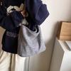 Nuevo Estilo Coreano Estilo Ins Estilo Popular de Internet Otoño e Invierno Versátil Felpa Lana Gran Capacidad Bolso Tote Simple y de Moda