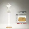 Mannequin de Torso Plano Estilo Novo para Loja de Roupas, Suporte de Exibição de Mannequin Plano de Meio Corpo para Vitrine