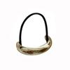 Minimalista Metal Estilo Frío Arqueado Semirredondo Lazo para el Cabello Cabeza de Bola para Mujer Banda Elástica 2024 Nuevo Estilo Cuerda para el Cabello Cola de Caballo Tocado