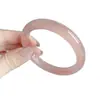 Pulsera de Calcedonia Rosa Pomelo, Pulsera de Ágata Rosa Raíz de Loto Tipo Hielo Natural, Pulsera para Mujer, Pulsera de Jade Calcedonia al por Mayor