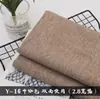 Tela para Cortina de Lino Falso de Algodón de Color Sólido de 2.8 m de Ancho, Tela Gruesa para Funda de Sofá a Prueba de Polvo, Mantel, Tela para Manualidades DIY