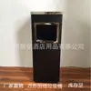 Papelera Rectangular Negra, Cenicero de Piso, Cubo de Basura para Entrada de Ascensor de Hotel, Papelera de Pared, Cubo de Basura Lige de Acero Inoxidable