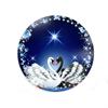 Nova 3mm perfurado dupla face impresso cristal impresso acrílico placa artesanal diy rattan cesta tecida placa inferior acessórios de hardware