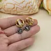 Botões Metálicos Retangulares e Redondos com Strass de Resina Fuguang para Casacos, Jaquetas e Camisas Femininas - Acessórios para Vestuário
