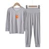 Pijama de Seda de Manga Longa Youcan para Crianças Roupa Íntima Roupa de Verão Respirável com Ar Condicionado Roupa para Meninos e Meninas