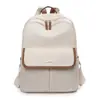 Mochila Feminina 2025 Nova Moda para o Trabalho Mochila de Grande Capacidade Bolsa para Estudante Universitário Mochila Leve para Viagem com Compartimento para Computador
