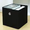 Caja de Almacenamiento sin Tapa Amazon Contenedor de Juguetes Cesta Caja de Almacenamiento Plegable Tipo Cajón Caja Organizadora de Armario Venta al por Mayor