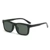 Gafas de sol geniales con montura para graduación, Gafas de sol polarizadas retro unisex, Coloridas 1 con juego de 5 clips magnéticos de moda