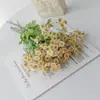 Margarida Camomila Artificial Estilo Ins Flores Artificiais, Flores Artificiais para Adereços de Fotos, Decorações de Mesa para Casa, Enfeites Decorativos
