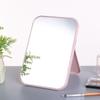 Espejo de maquillaje de escritorio, espejo de tocador, espejo de princesa plegable portátil, espejo rectangular, espejo simple para dormitorio.