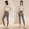 Transfronteiriço Sexy Mesh Yoga Roupas Rodada Tie Chest Mat Running Sutiã Esportivo de Secagem Rápida One-piece Cup Fitness Clothing terno
