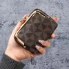 Cartera Europea y Americana para Mujer Transfronteriza Nueva Cartera Corta Estampada para Mujer Billetera para Monedas Plegable al 30% Cartera para Estudiante para Mujer Versátil