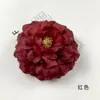 Tang Feng Pez Dragón Flor de Peonía Cabeza Bolsita de Materiales para Hacer Tocados Étnicos Minoritarios DIY Pasador Hecho a Mano Flor Acompañante Regalo Flor Artificial