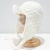Atacado 25 Anos de Outono e Inverno Novo Estilo Chapéu Lei Feng Proteção Auricular Lã de Cordeiro Proteção contra Frio e Quente Ciclismo Chapéu Frio